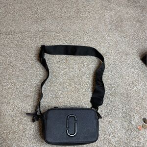 Marc Jacob’s snapshot Black Crossbody Bag with Strap